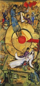 Cauquil Prince Chagall Tapestry "Liberation"